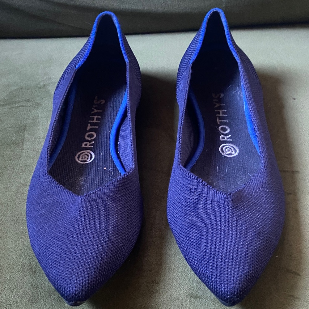 Rothy's Women's Deep Blue Loafers